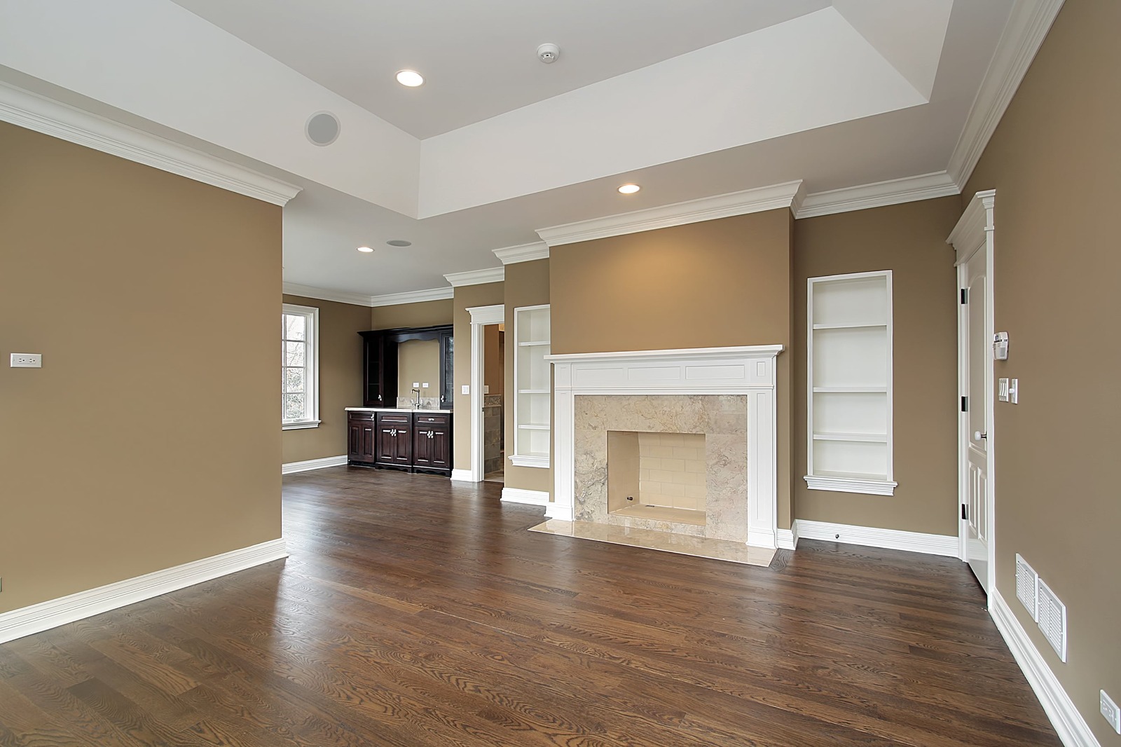Interior and exterior painting project